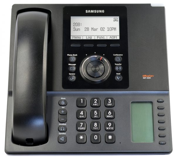 Teléfono IP Desi-less de 5 botones Samsung OfficeServ SMT-i5230D