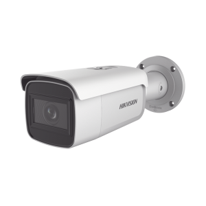 Bala IP 6 Megapixel / 50 mts IR EXIR / Exterior IP67 / WDR / PoE+ / Entradas de Alarma y Audio / Lente Mot. 2.8 a 12 mm